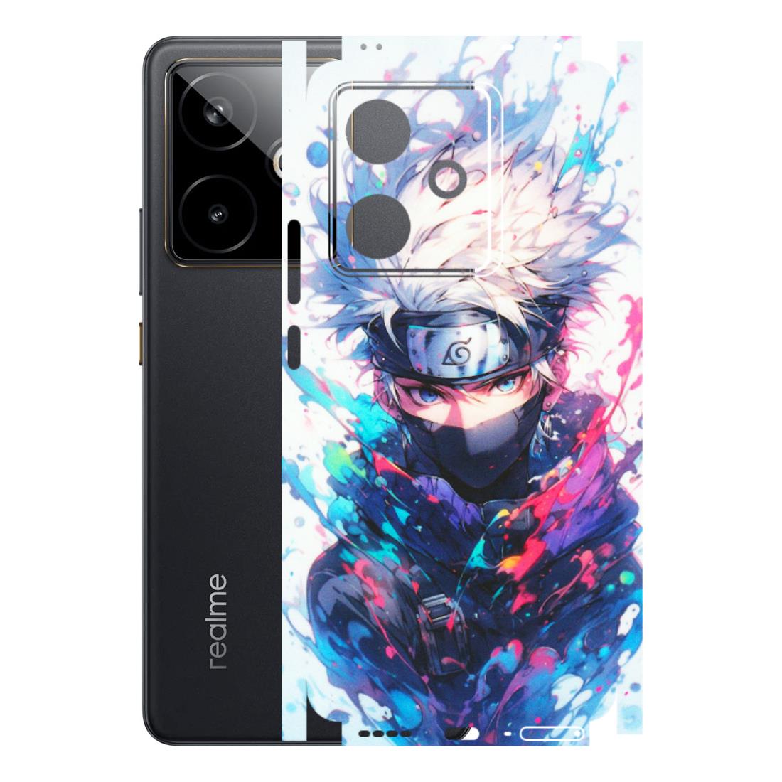 Realme Phone Skins (All Models) - Naruto Face Mask - Matte Finish (M-03) Realme GT 7T 5G
