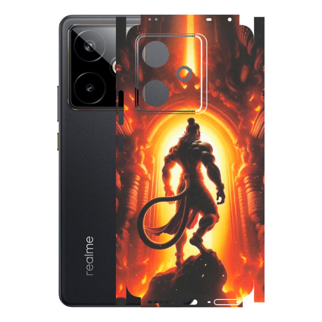 Realme Phone Skins (All Models) - HanumanJi - Matte Finish (M-06) Realme GT 7T 5G