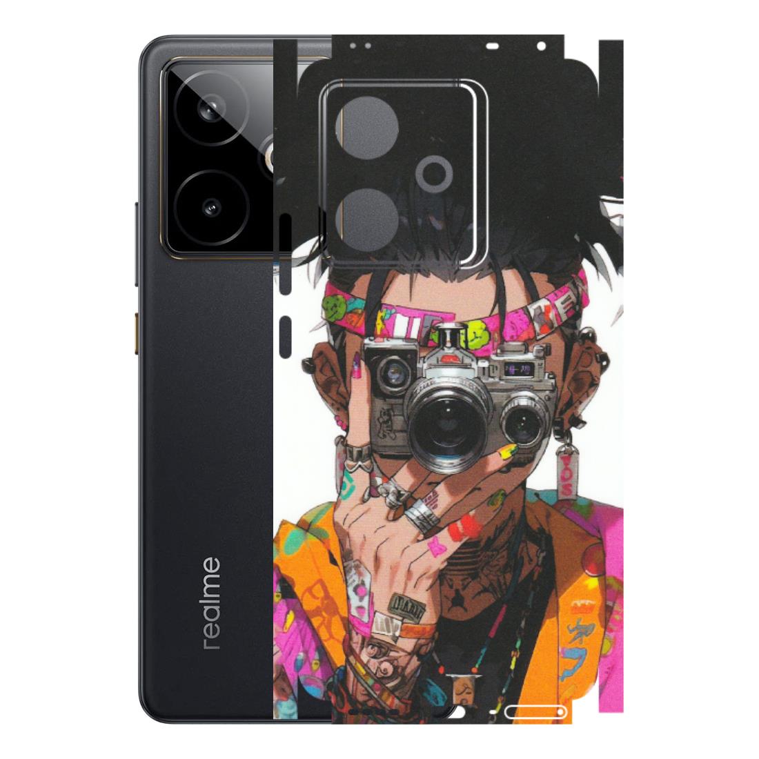 Realme Phone Skins (All Models) - Camera Lover Girl - Matte Finish (M-09) Realme GT 7T 5G