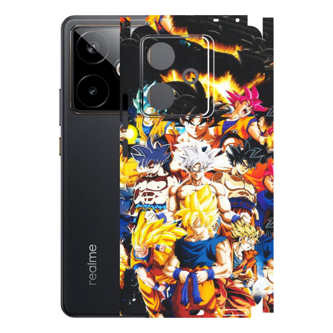 Realme Phone Skins (All Models) - Ultimate Dragon Ball Z - Matte Finish (M-100) Realme GT 7T 5G