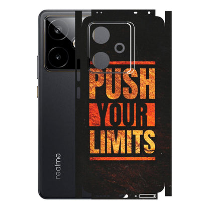 Realme Phone Skins (All Models) - Push Your Limits - Matte Finish (M-118) Realme GT 7T 5G