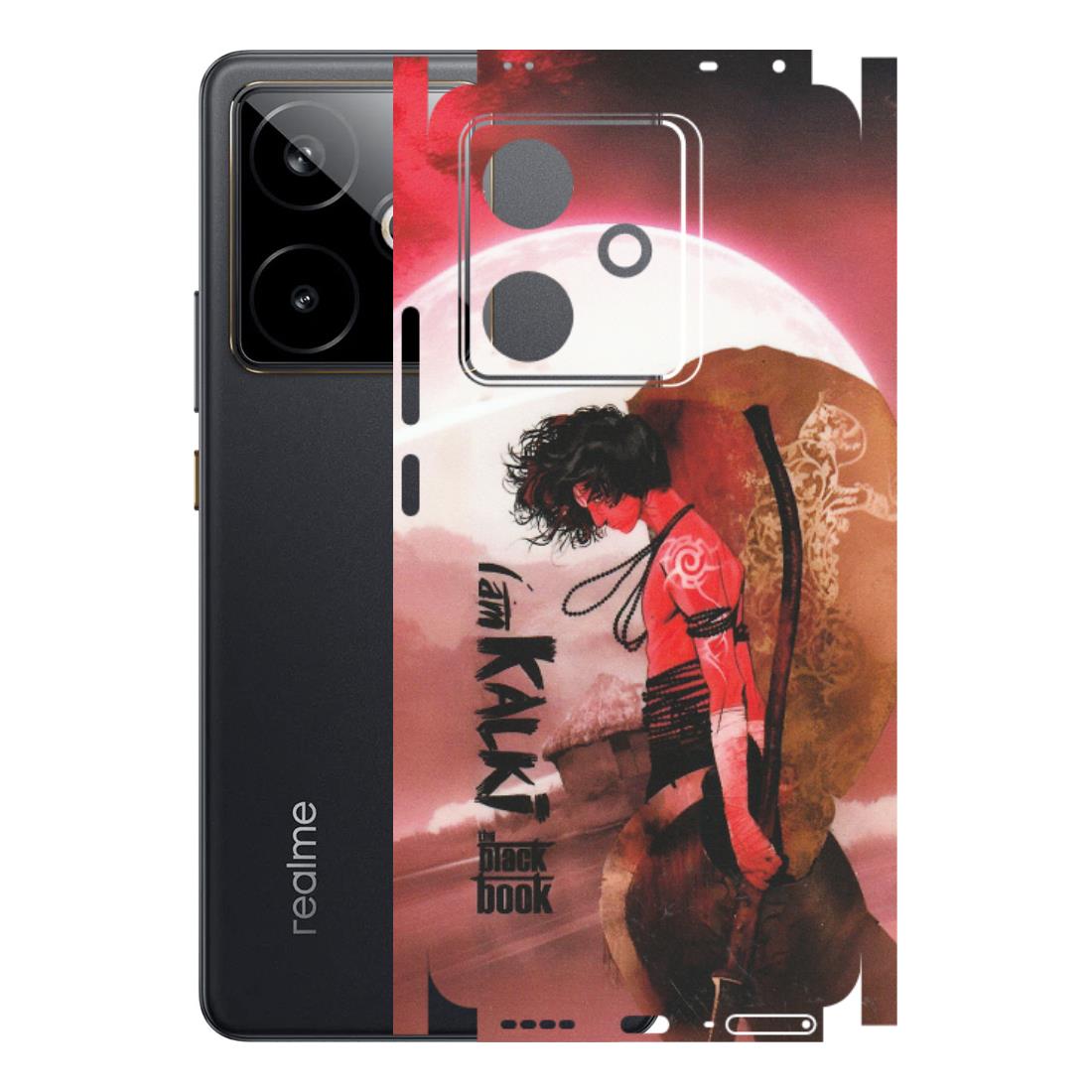 Realme Phone Skins (All Models) - The Black Book Kalia Anime - Matte Finish (M-129) Realme GT 7T 5G