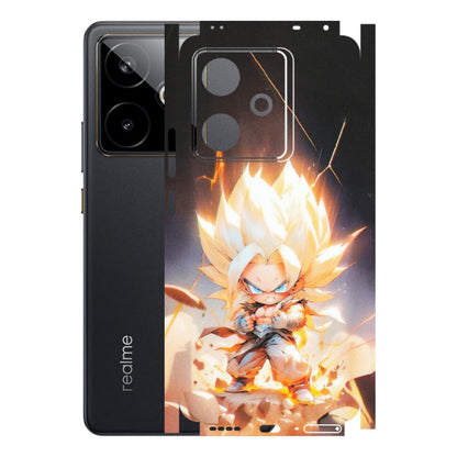 Realme Phone Skins (All Models) - Goku Dragon Cute Anime - Matte Finish (M-131) Realme GT 7T 5G