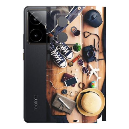 Realme Phone Skins (All Models) - Travel Wanderlust - Matte Finish (M-133) Realme GT 7T 5G