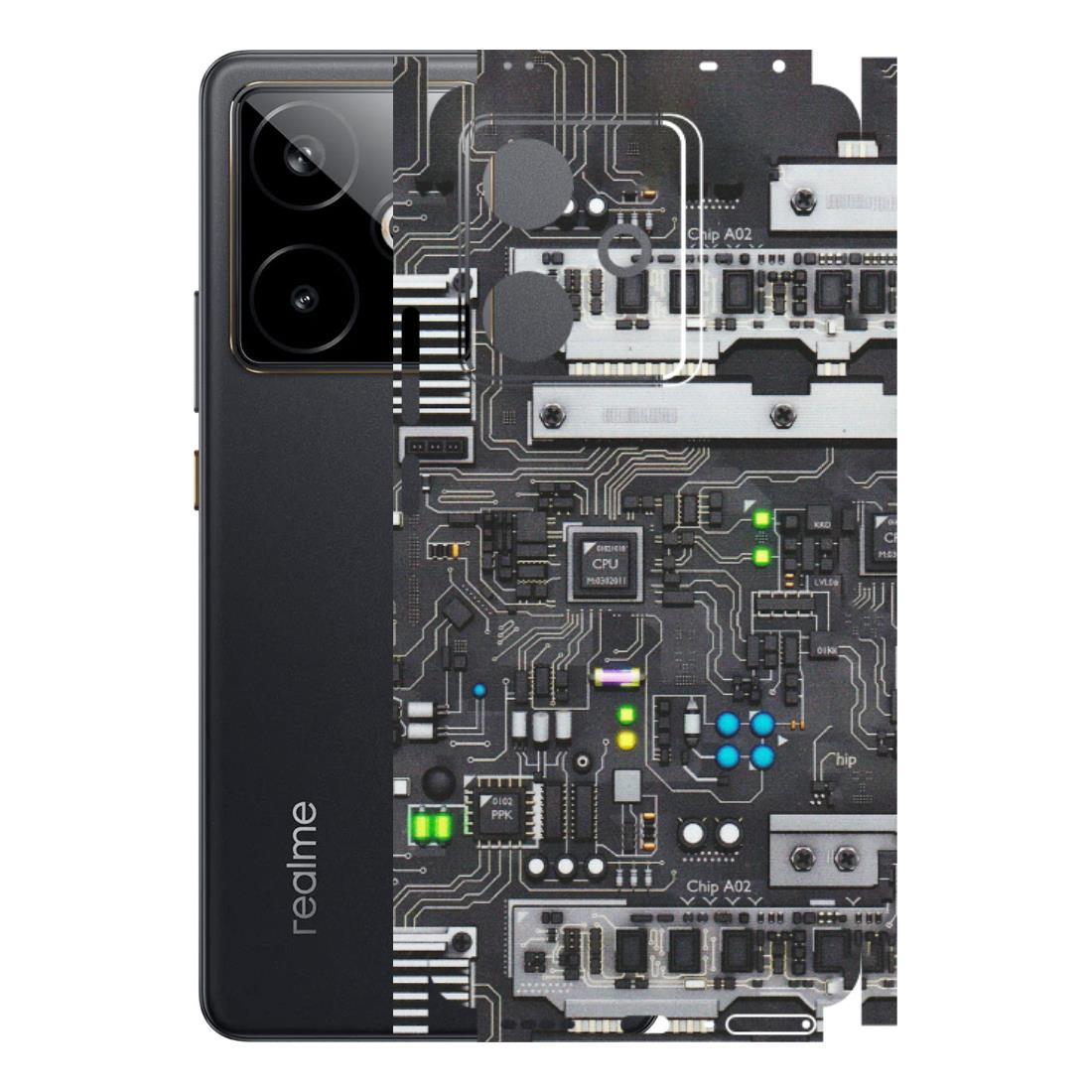 Realme Phone Skins (All Models) - Motherboard Internals - Matte Finish (M-135) Realme GT 7T 5G