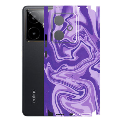 Realme Phone Skins (All Models) - Hazy Purple Nights - Matte Finish (M-14) Realme GT 7T 5G