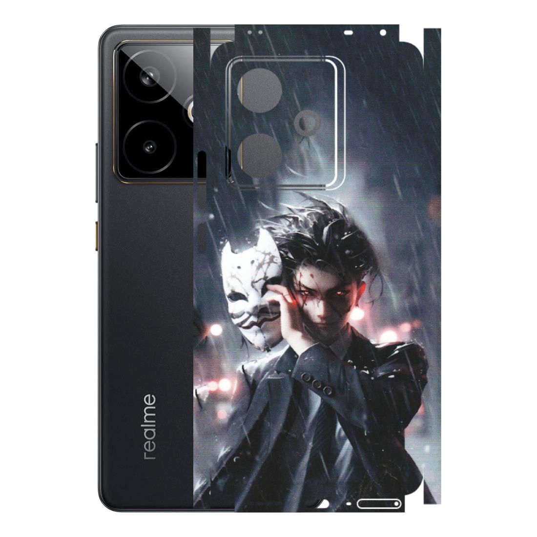 Realme Phone Skins (All Models) - Kimestsu No Yaiba Anime - Matte Finish (M-154) Realme GT 7T 5G