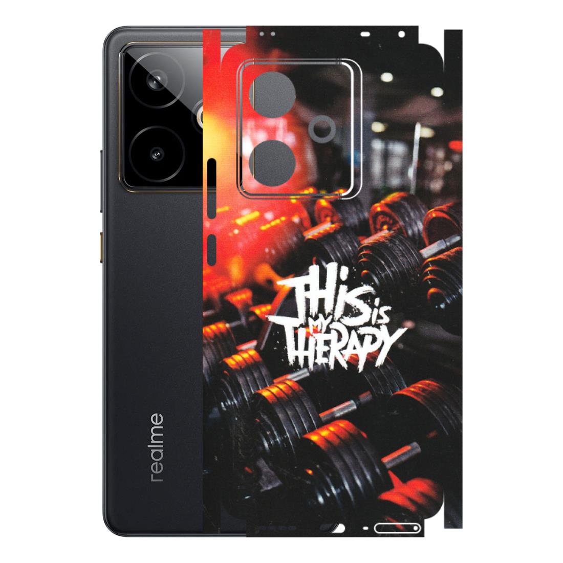 Realme Phone Skins (All Models) - GYM Lover Therapy - Matte Finish (M-160) Realme GT 7T 5G