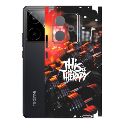 Realme Phone Skins (All Models) - GYM Lover Therapy - Matte Finish (M-160) Realme GT 7T 5G