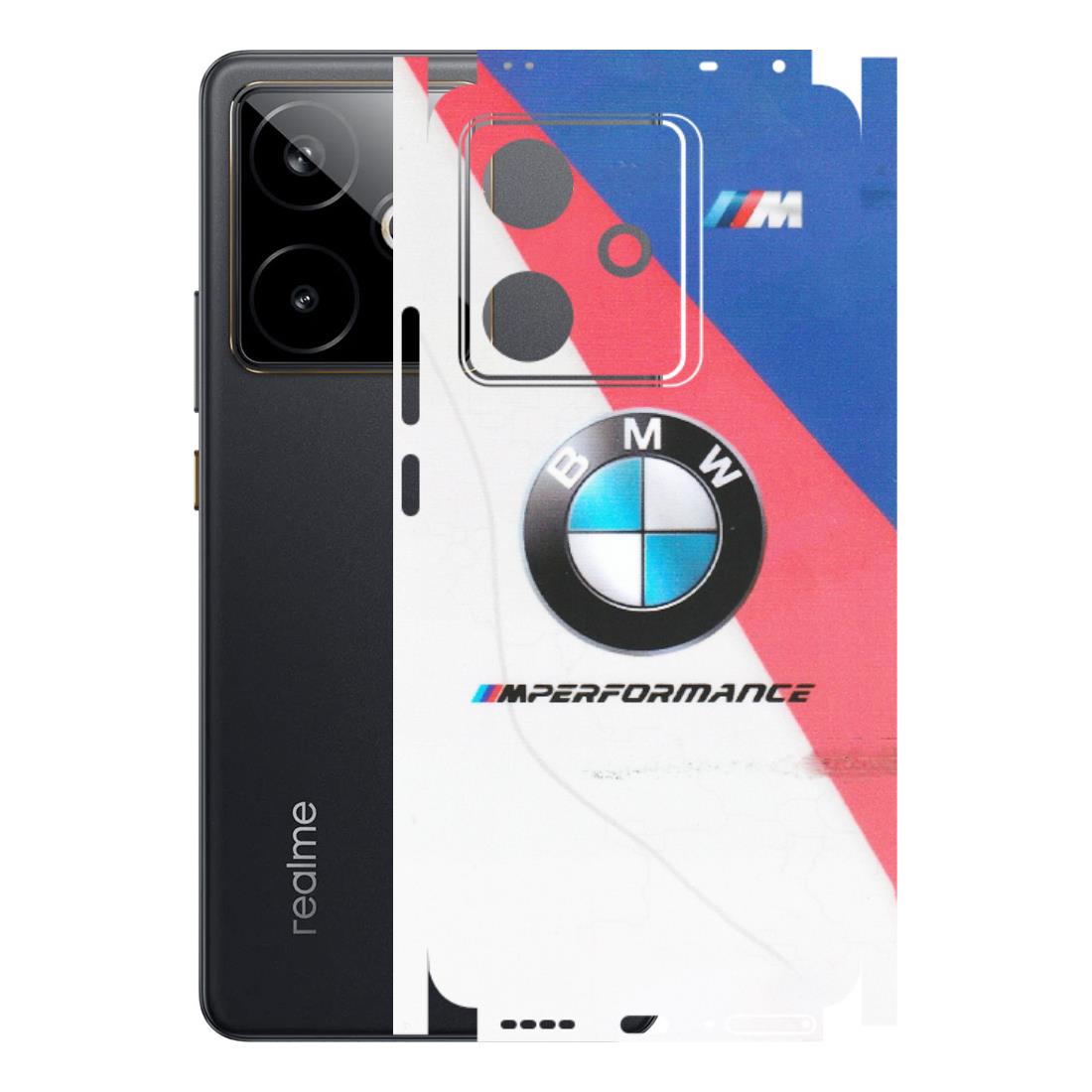Realme Phone Skins (All Models) - BMW Logo Performance - Matte Finish (M-27) Realme GT 7T 5G