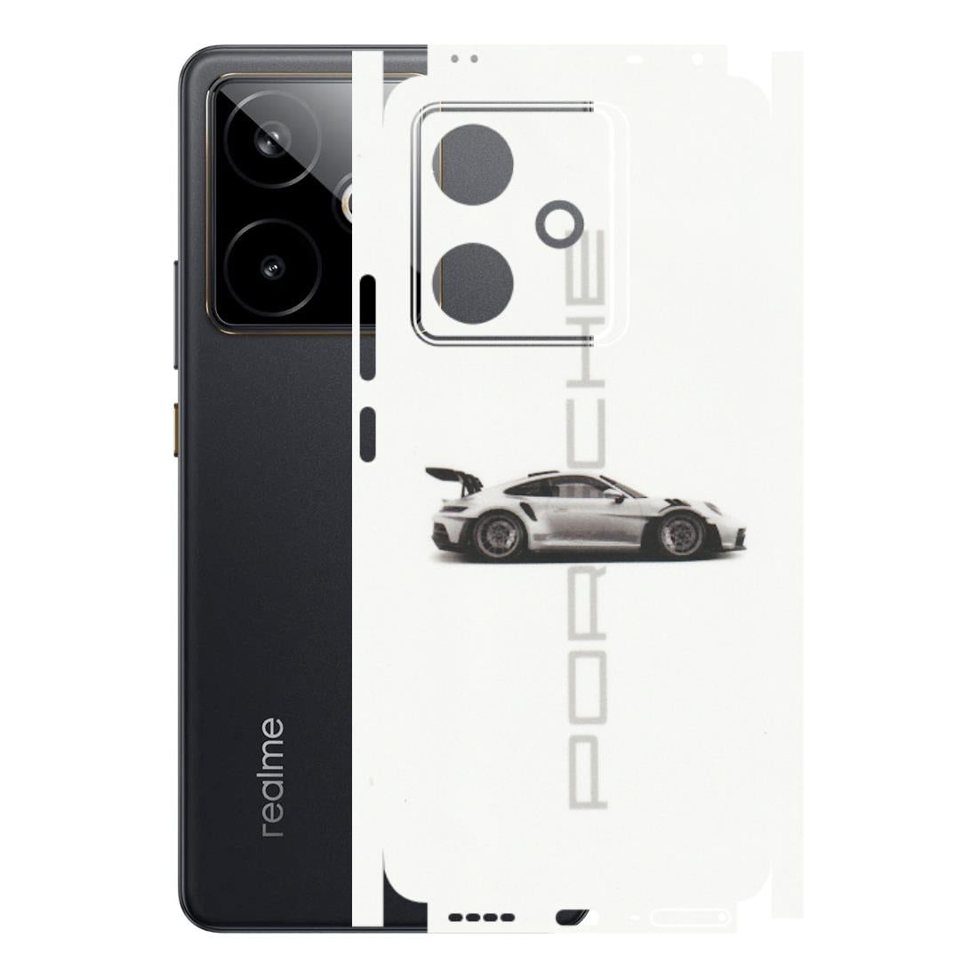 Realme Phone Skins (All Models) - Porche Car Lover - Matte Finish (M-31) Realme GT 7T 5G