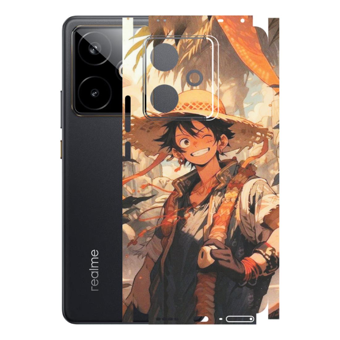 Realme Phone Skins (All Models) - Anime Character Smile - Matte Finish (M-33) Realme GT 7T 5G