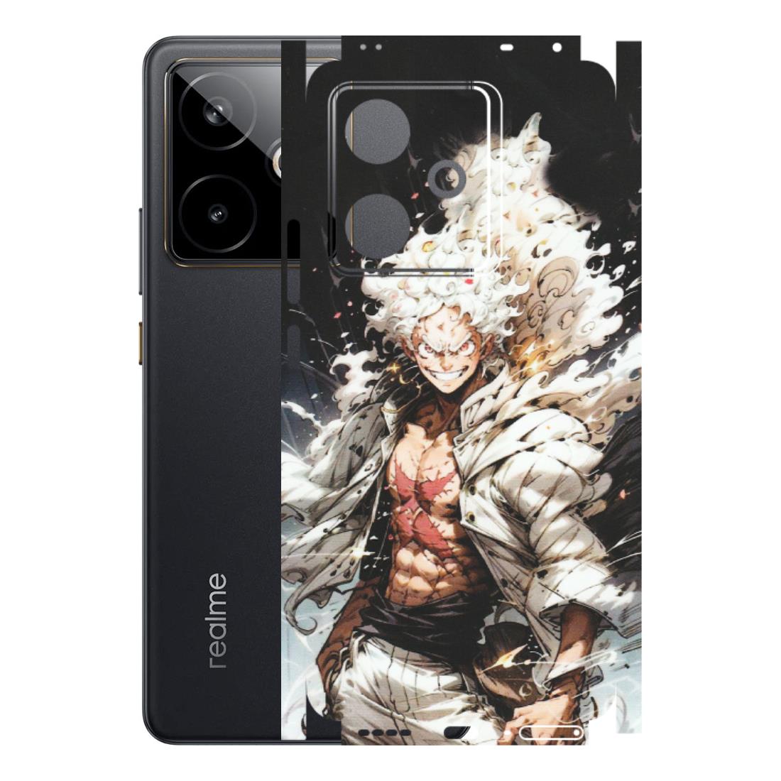 Realme Phone Skins (All Models) - Anime Angry Classy Character - Matte Finish (M-34) Realme GT 7T 5G