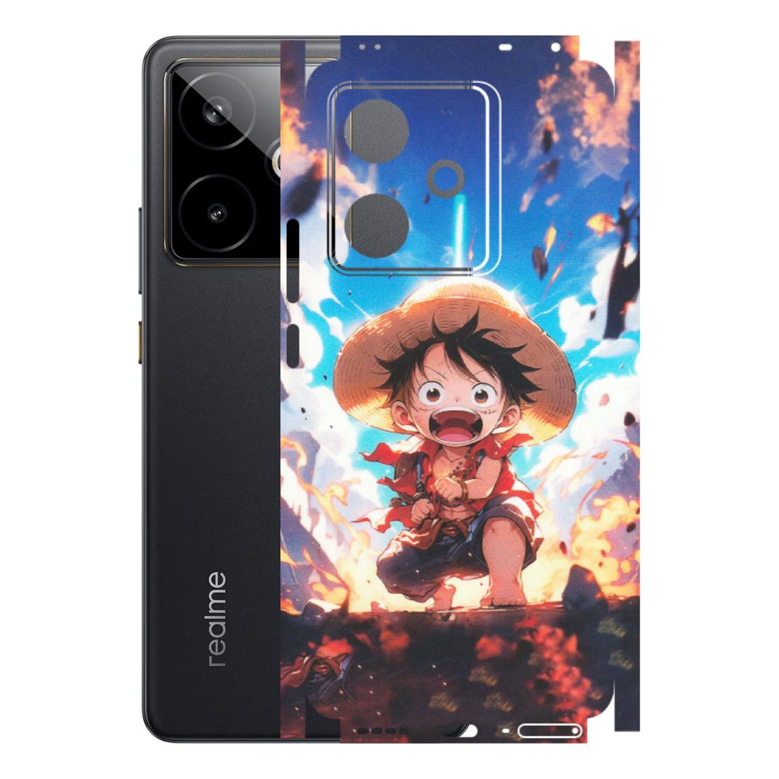 Realme Phone Skins (All Models) - Toon One Piece Cute Character - Matte Finish (M-35) Realme GT 7T 5G