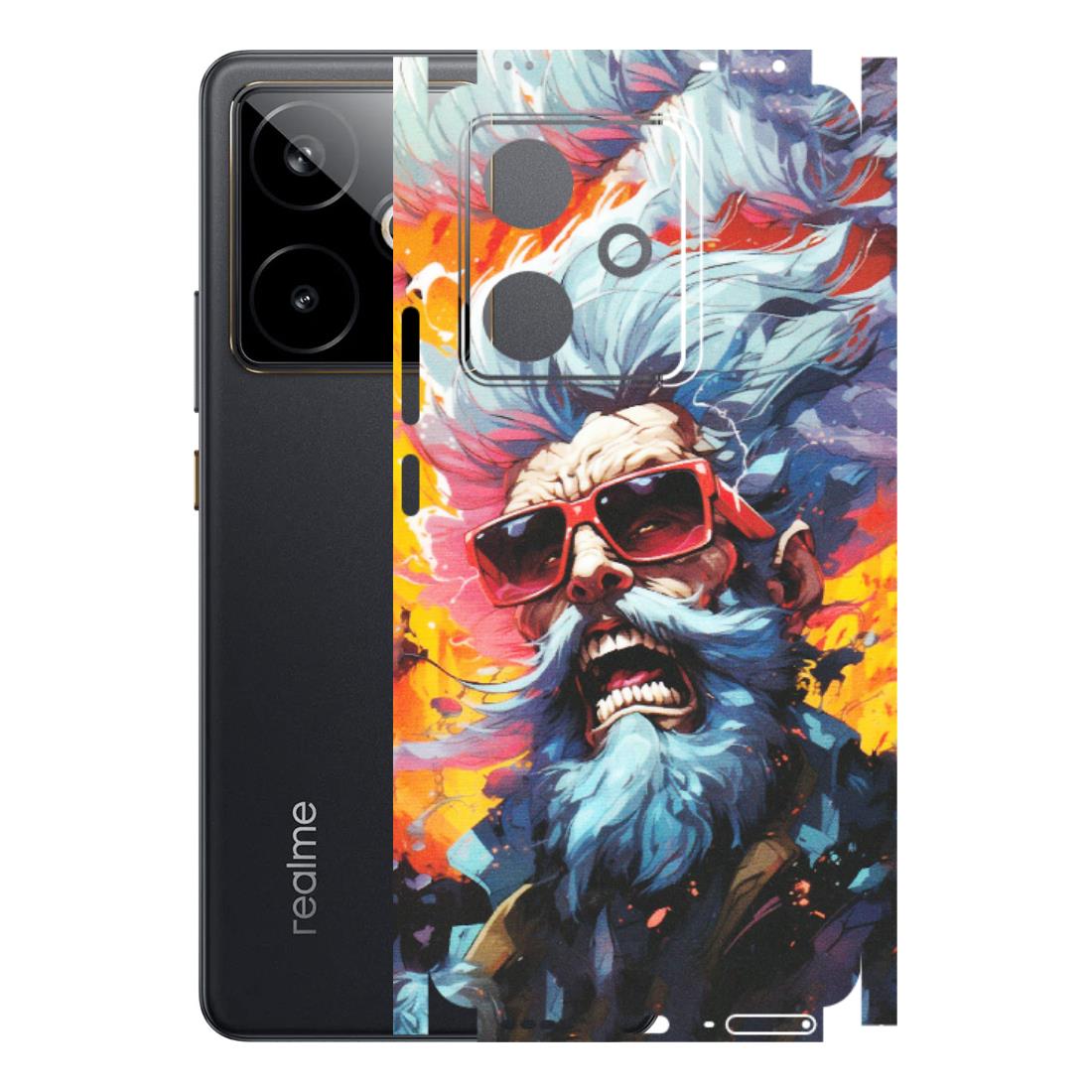 Realme Phone Skins (All Models) - Daddy Cool Character - Matte Finish (M-43) Realme GT 7T 5G