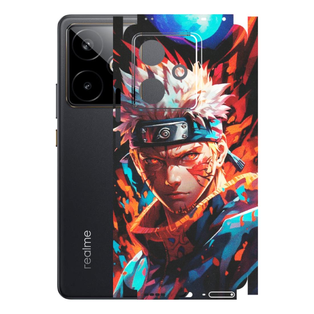 Realme Phone Skins (All Models) - Anime Ferocious Character - Matte Finish (M-44) Realme GT 7T 5G