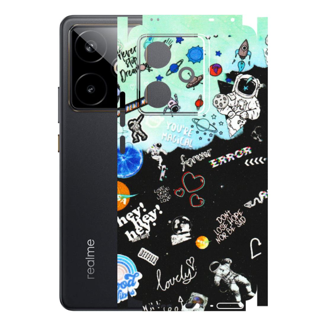 Realme Phone Skins (All Models) - Living In A Space Dream - Matte Finish (M-46) Realme GT 7T 5G