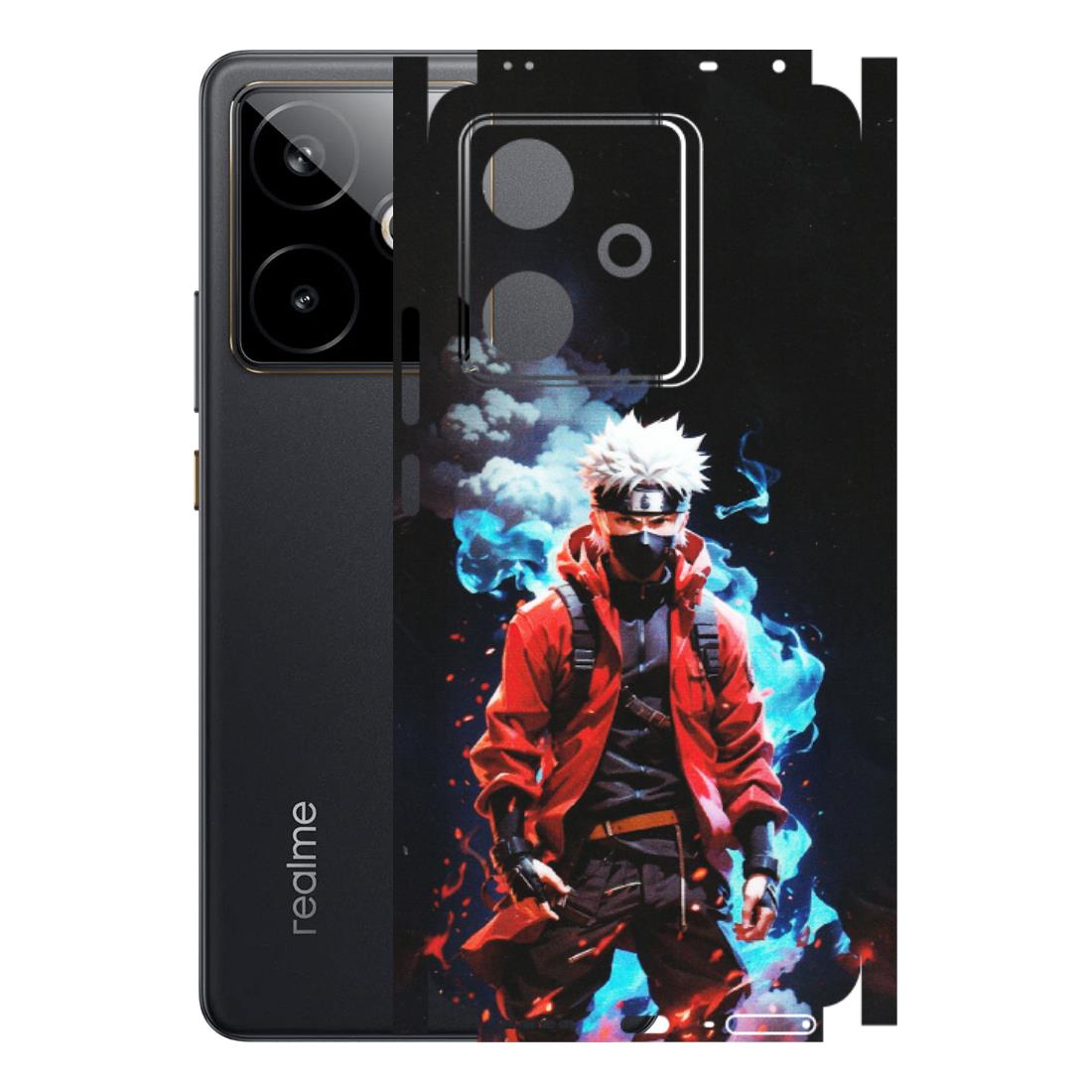Realme Phone Skins (All Models) - Kakashi Hatake Naruto - Matte Finish (M-60) Realme GT 7T 5G