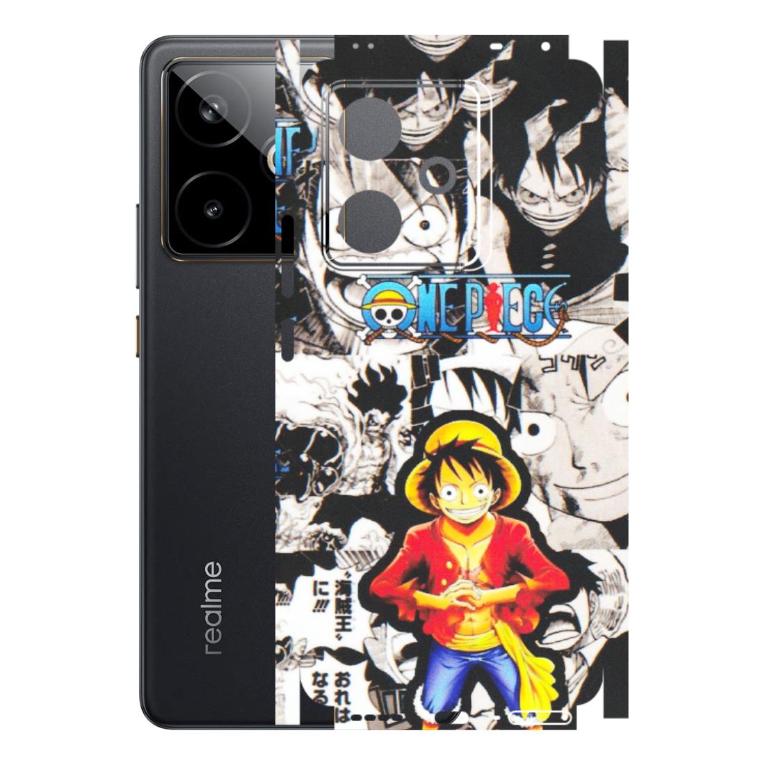 Realme Phone Skins (All Models) - One Piece B&W - Matte Finish (M-63) Realme GT 7T 5G