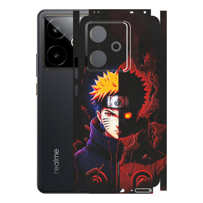 Realme Phone Skins (All Models) - Naruto X Evil - Matte Finish (M-70) Realme GT 7T 5G