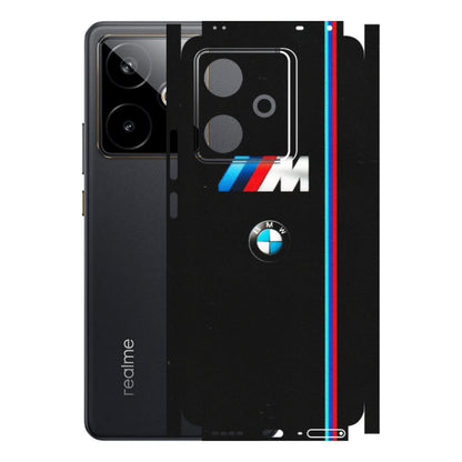 Realme Phone Skins (All Models) - Styling With Black BMW - Matte Finish (M-74) Realme GT 7T 5G