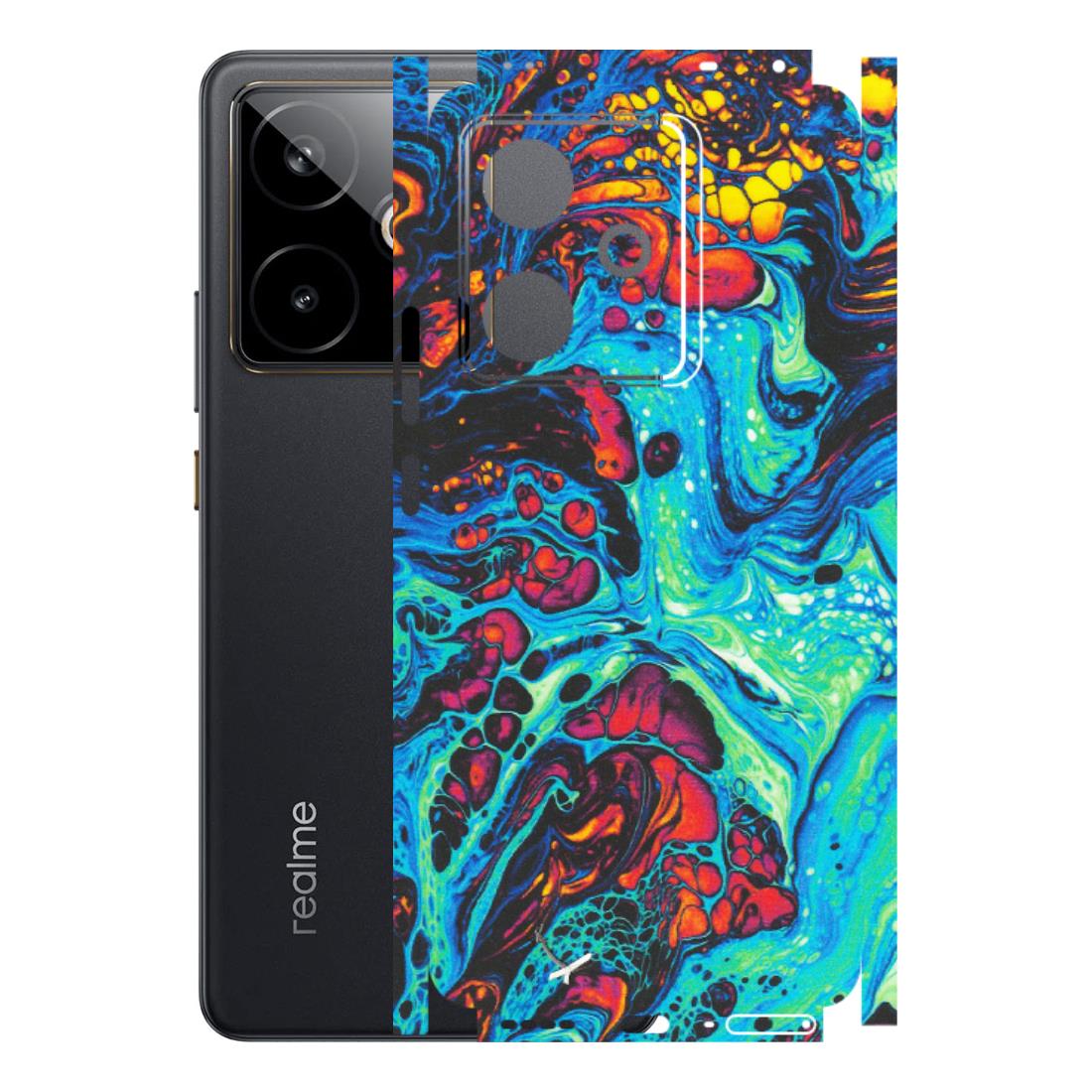 Realme Phone Skins (All Models) - Majestic Galactic Marbel - Matte Finish (M-85) Realme GT 7T 5G