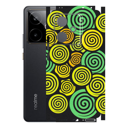Realme Phone Skins (All Models) - Crazy Spiral - Matte Finish (M-91) Realme GT 7T 5G