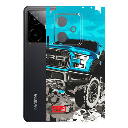 Realme Phone Skins (All Models) - Off Roading Lover - Matte Finish (M-95) Realme GT 7T 5G
