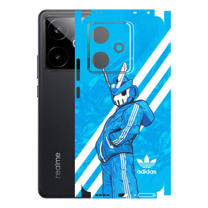 Realme Phone Skins (All Models) - Battle of Adidas - Matte Finish (M-98) Realme GT 7T 5G