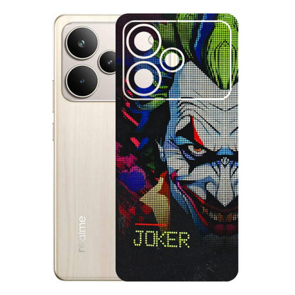 Realme Phone Skins (All Models) - Joker Dot Matrix - 3D Embossed Finish (L-08) Realme P4 5G