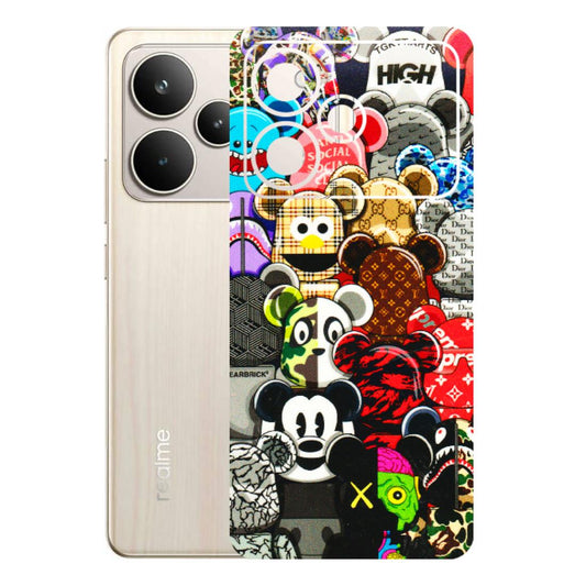 Realme Phone Skins (All Models) - More Mickey Mouses - 3D Embossed Finish (L-118) Realme P4 5G