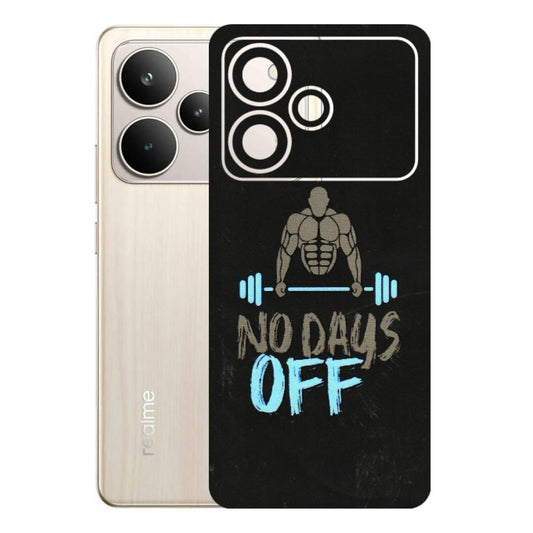 Realme Phone Skins (All Models) - Gym Lover - 3D Embossed Finish (L-127) Realme P4 5G