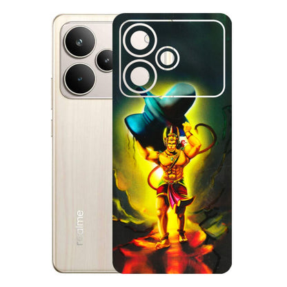 Realme Phone Skins (All Models) - Hanuman Ji - 3D Embossed Finish (L-128) Realme P4 5G