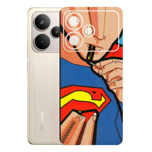 Realme Phone Skins (All Models) - Superman Sutta - 3D Embossed Finish (L-130) Realme P4 5G