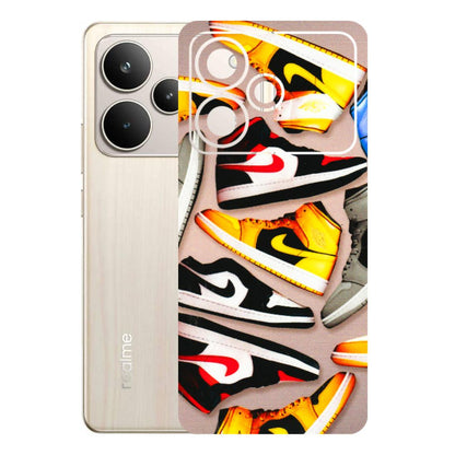 Realme Phone Skins (All Models) - Sneaker Lover - 3D Embossed Finish (L-135) Realme P4 5G
