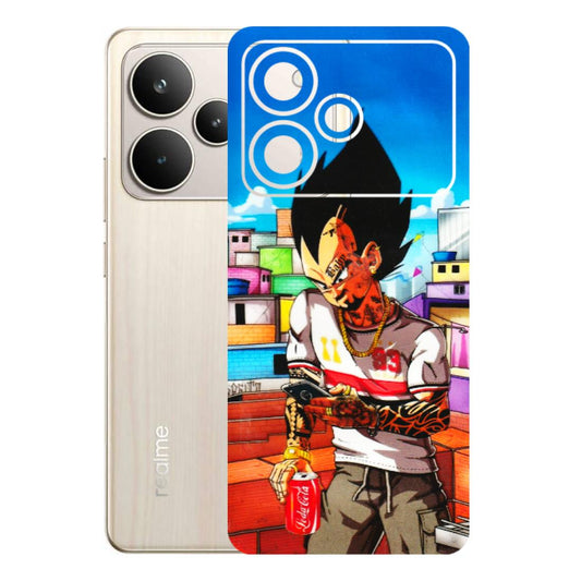 Realme Phone Skins (All Models) - Vegeta - 3D Embossed Finish (L-136) Realme P4 5G