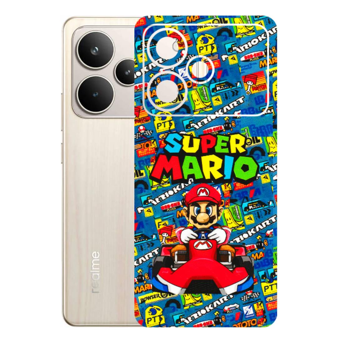 Realme Phone Skins (All Models) - Super Mario Kart - 3D Embossed Finish (L-140) Realme P4 5G