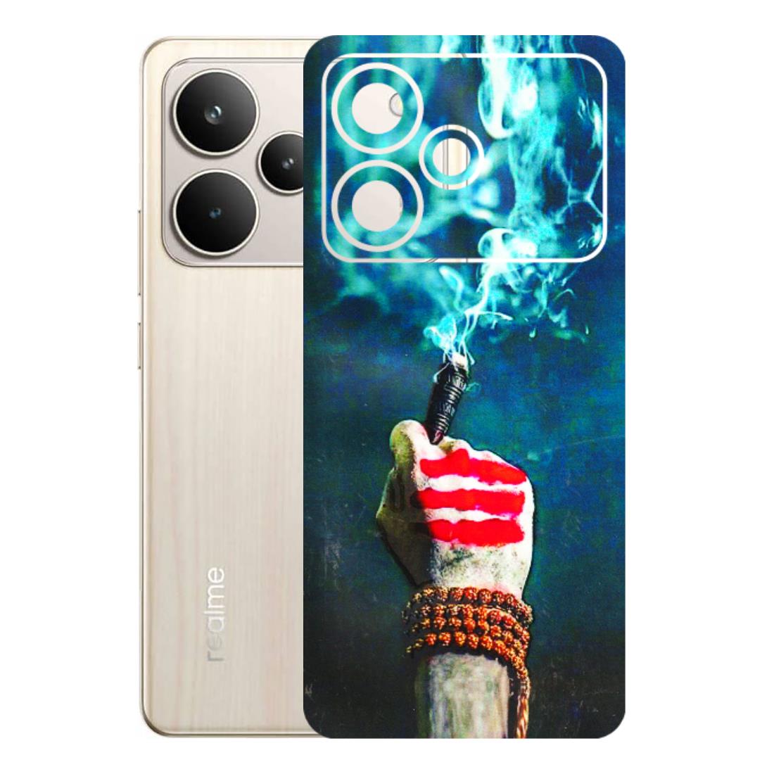 Realme Phone Skins (All Models) - Mahadev Bhakt - 3D Embossed Finish (L-146) Realme P4 5G