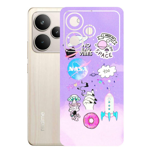 Realme Phone Skins (All Models) - I Need My Nasa   Skin - 3D Embossed Finish (L-149) Realme P4 5G