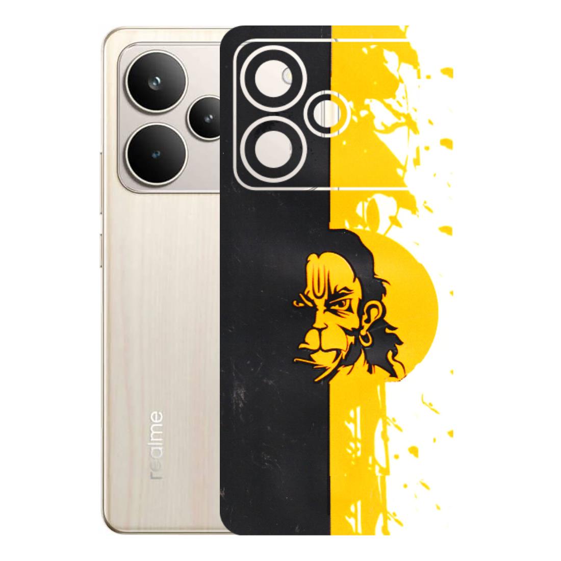 Realme Phone Skins (All Models) - Bajrangbali - 3D Embossed Finish (L-151) Realme P4 5G