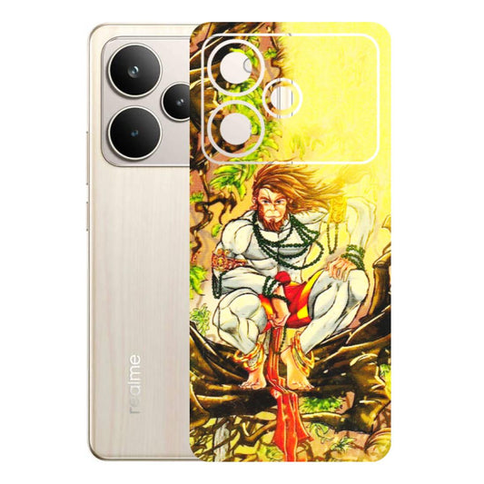 Realme Phone Skins (All Models) - Lord Hanuman - 3D Embossed Finish (L-152) Realme P4 5G
