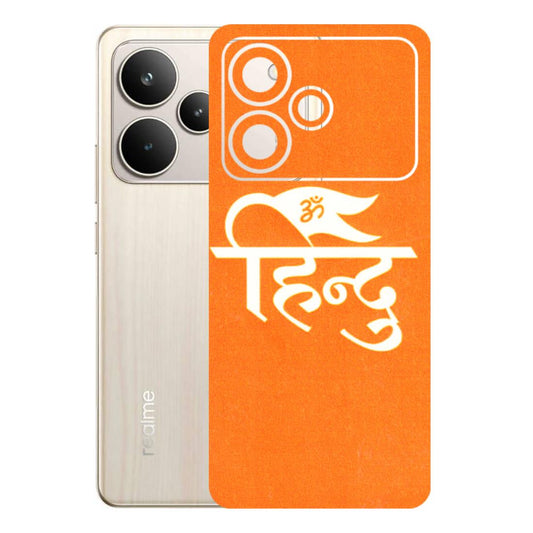 Realme Phone Skins (All Models) - Hindu Kesari - 3D Embossed Finish (L-154) Realme P4 5G