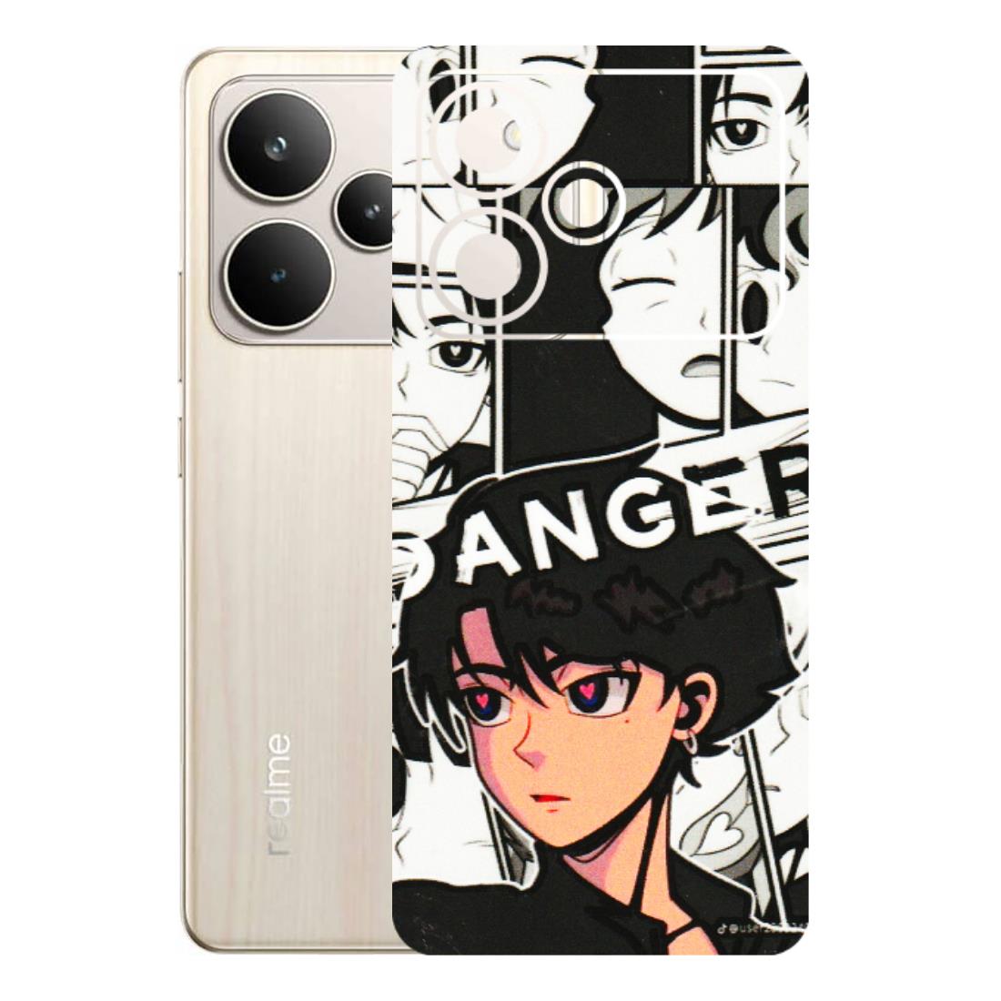 Realme Phone Skins (All Models) - Danger Anime - 3D Embossed Finish (L-155) Realme P4 5G