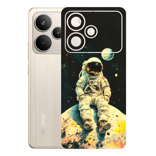 Realme Phone Skins (All Models) - Astronaut in Space - 3D Embossed Finish (L-16) Realme P4 5G