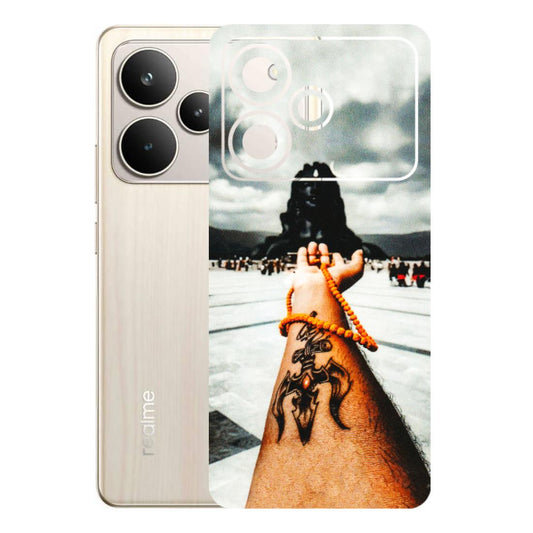 Realme Phone Skins (All Models) - Jai Adiyogi Mahakaal - 3D Embossed Finish (L-164) Realme P4 5G