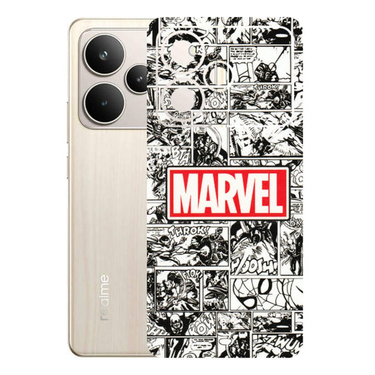 Realme Phone Skins (All Models) - Marvel Comic - 3D Embossed Finish (L-171) Realme P4 5G