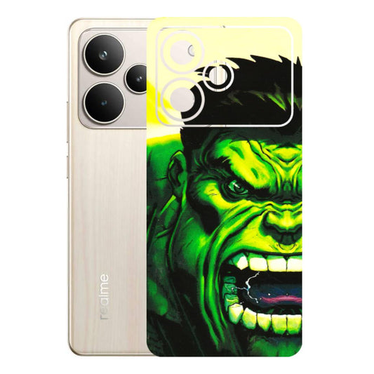 Realme Phone Skins (All Models) - Hulk - 3D Embossed Finish (L-180) Realme P4 5G