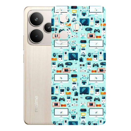 Realme Phone Skins (All Models) - Gadgets Doodle - 3D Embossed Finish (L-184) Realme P4 5G