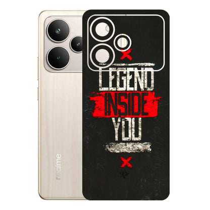 Realme Phone Skins (All Models) - Legend Inside You - 3D Embossed Finish (L-186) Realme P4 5G