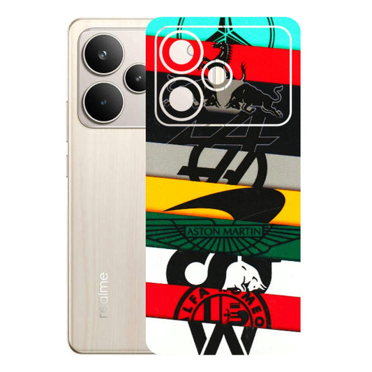 Realme Phone Skins (All Models) - Multi Designer Brands - 3D Embossed Finish (L-187) Realme P4 5G